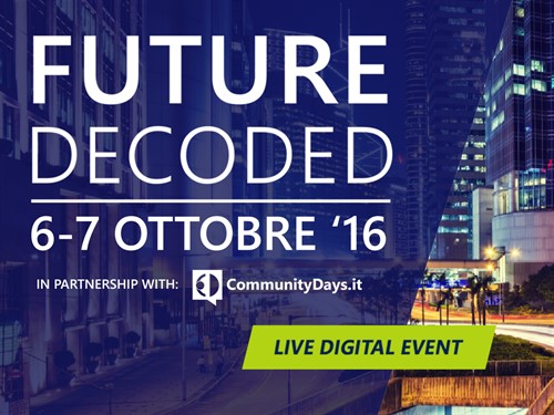 Future Decode 2016