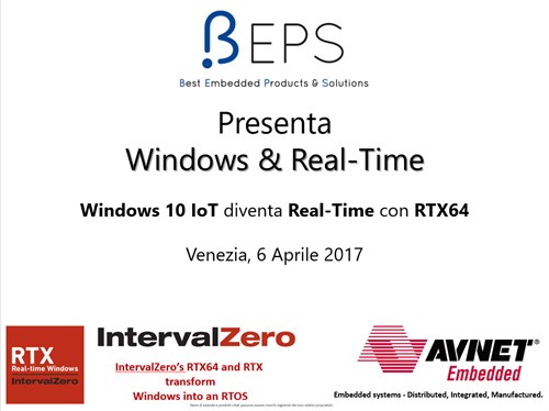 Windows & Real-Time Venezia